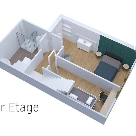 アパート Le Double Pirou - 2 Duplex Climatises - Groupes ティエール